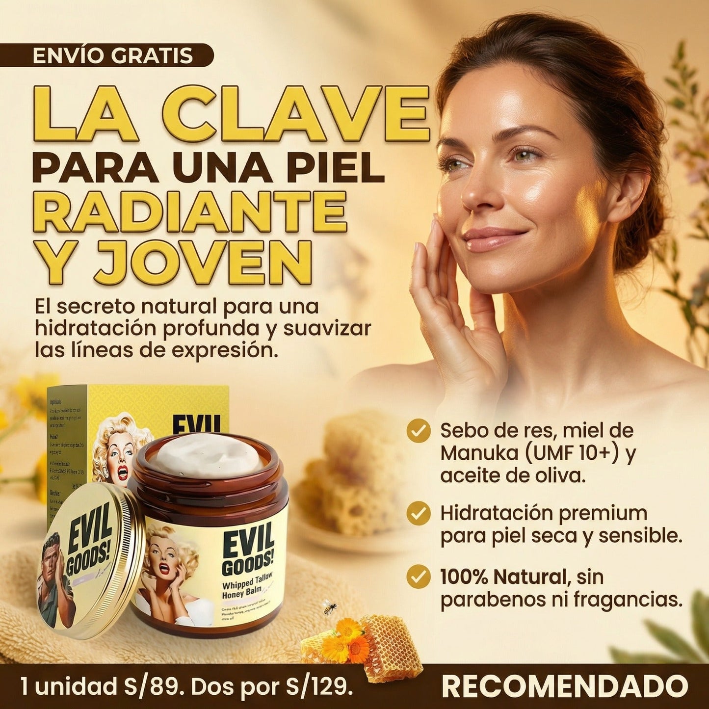 LA CLAVE PARA TENER UNA PIEL JOVEN | EVIL GOODS