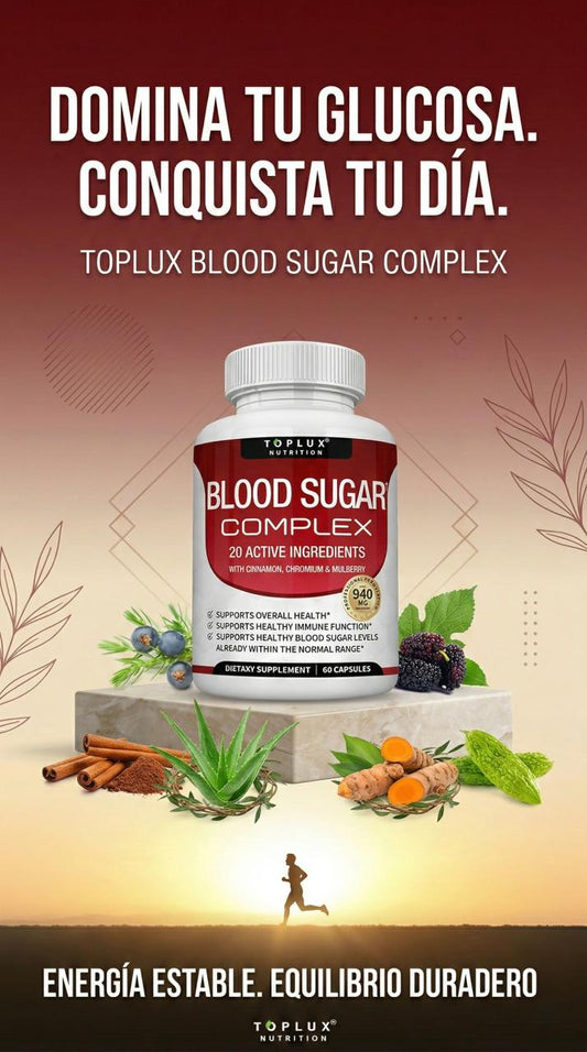 BLOOD SUGAR: LA SALUCIÓN PARA UNA GLUCOSA ESTABLE